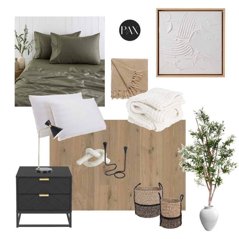 Warm Bedroom Concept Mood Board by PAX Interior Design on Style Sourcebook
