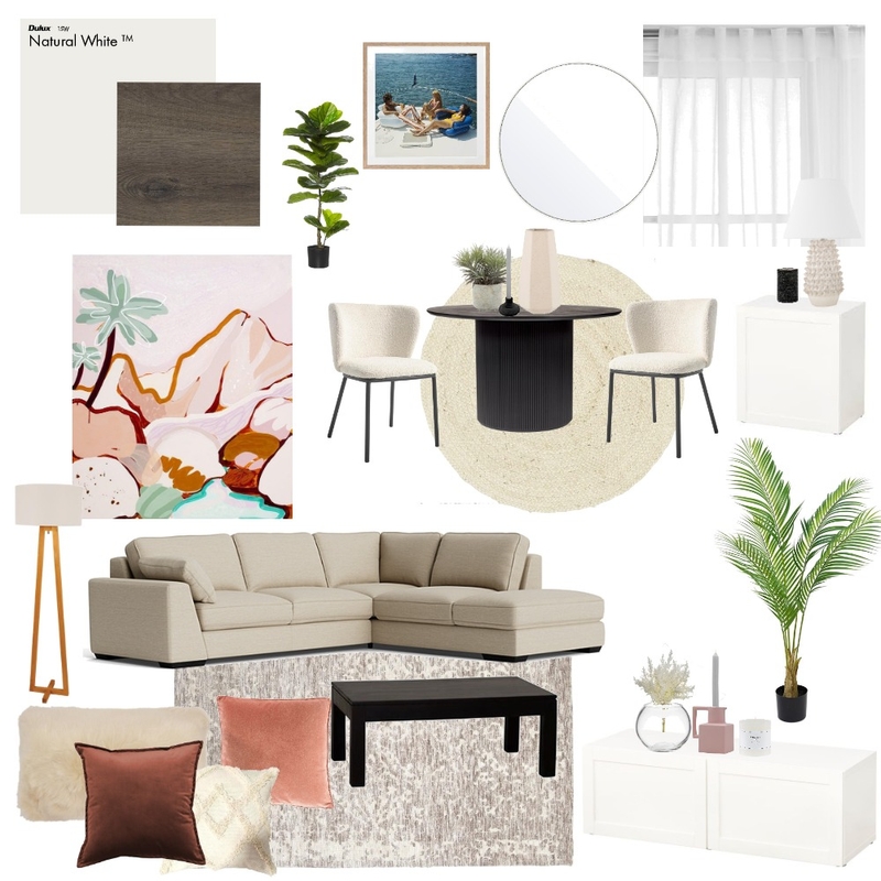 Modern Organic Lounge Mood Board by vanessa_ker on Style Sourcebook
