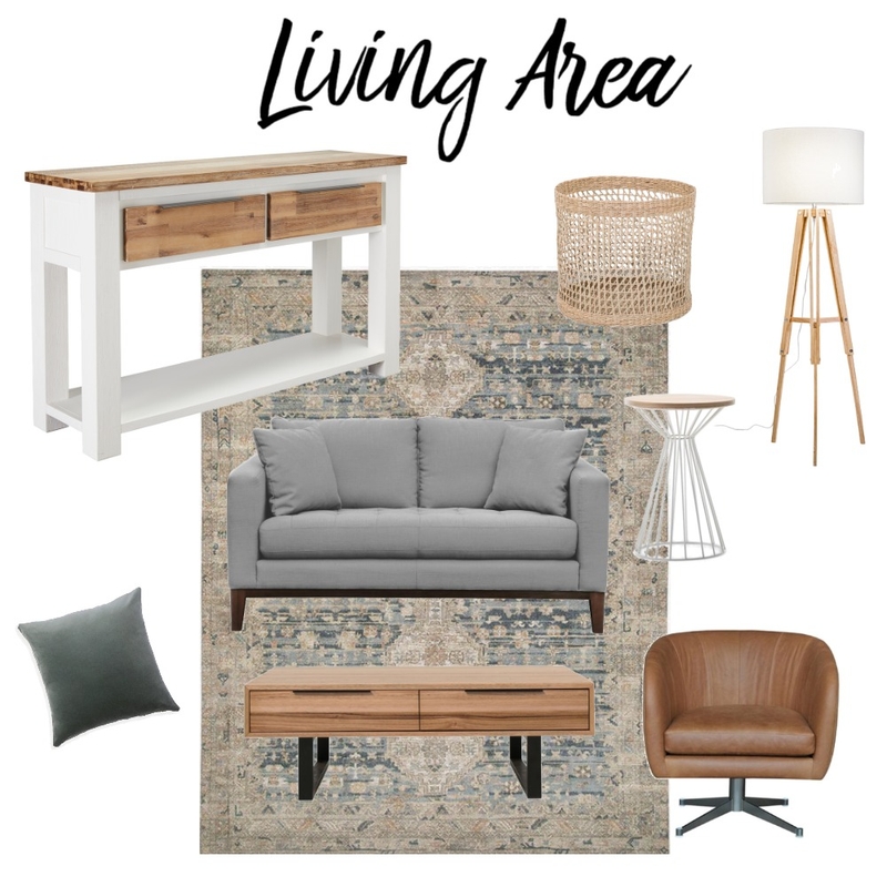 Living Area Homzie Project Mood Board by sdwhitmire on Style Sourcebook