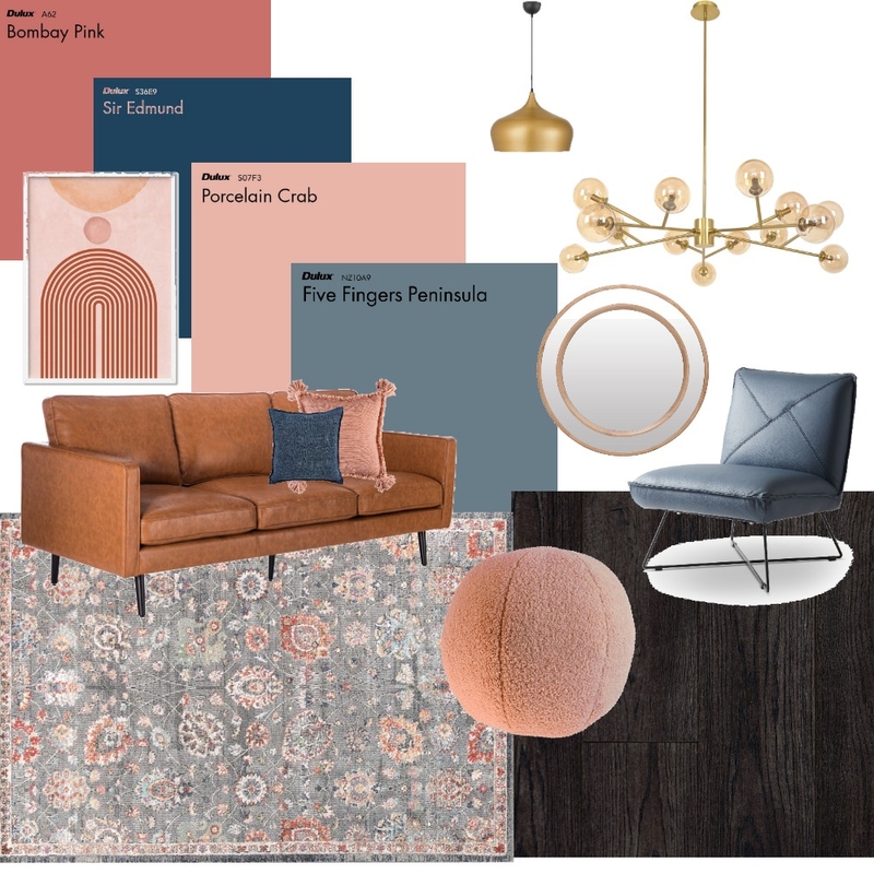 Triad color scheme Mood Board by LStruska on Style Sourcebook