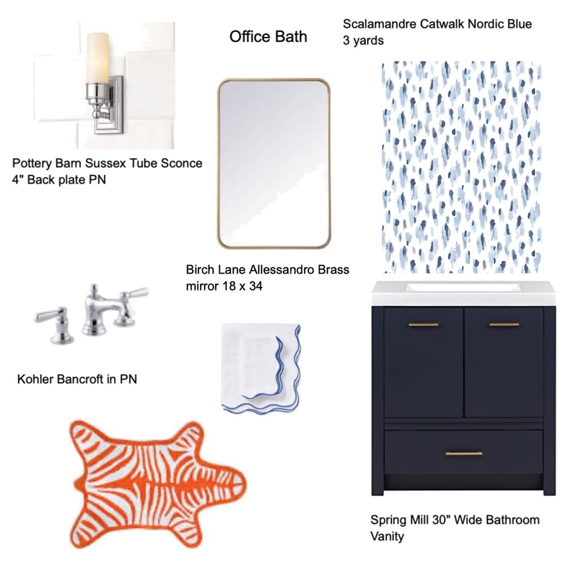 Office Bathroom Mood Board by CL on Style Sourcebook