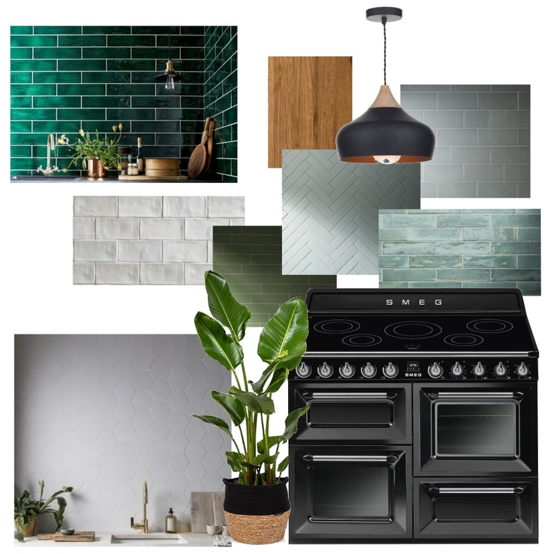 Kitchen Tiling Ideas Mood Board by Studio Conker on Style Sourcebook