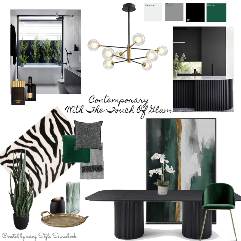Contemporary Style Mood Board by VDesign&Styling on Style Sourcebook