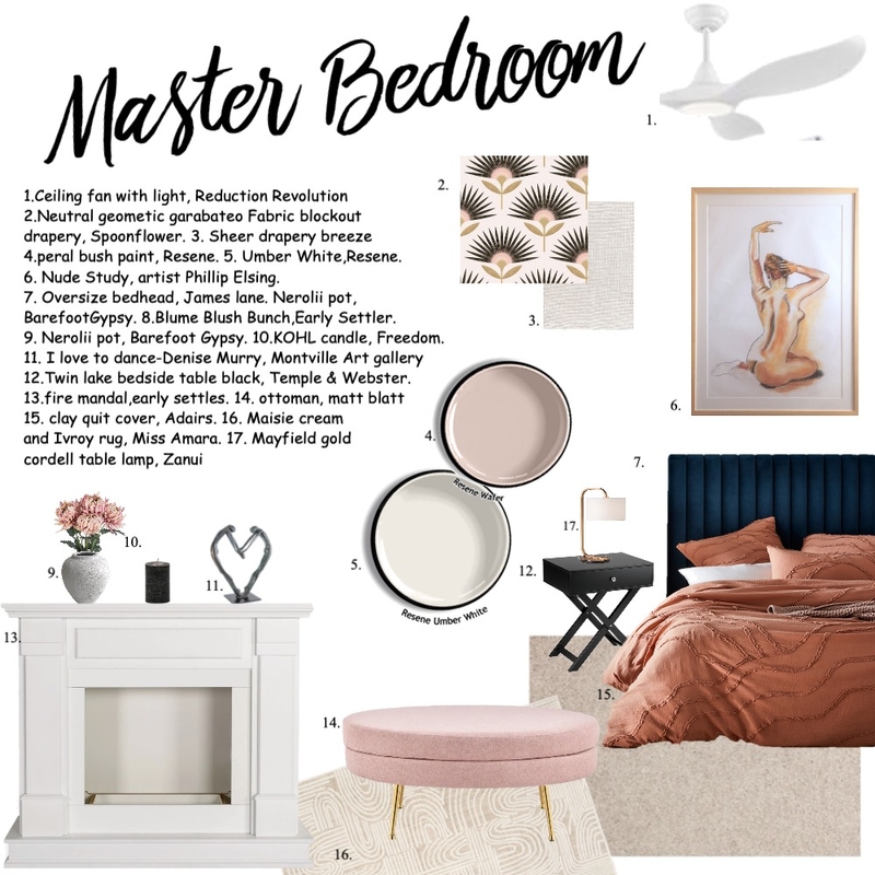 Master Bedroom #1 Mood Board by Samantha_Ane on Style Sourcebook
