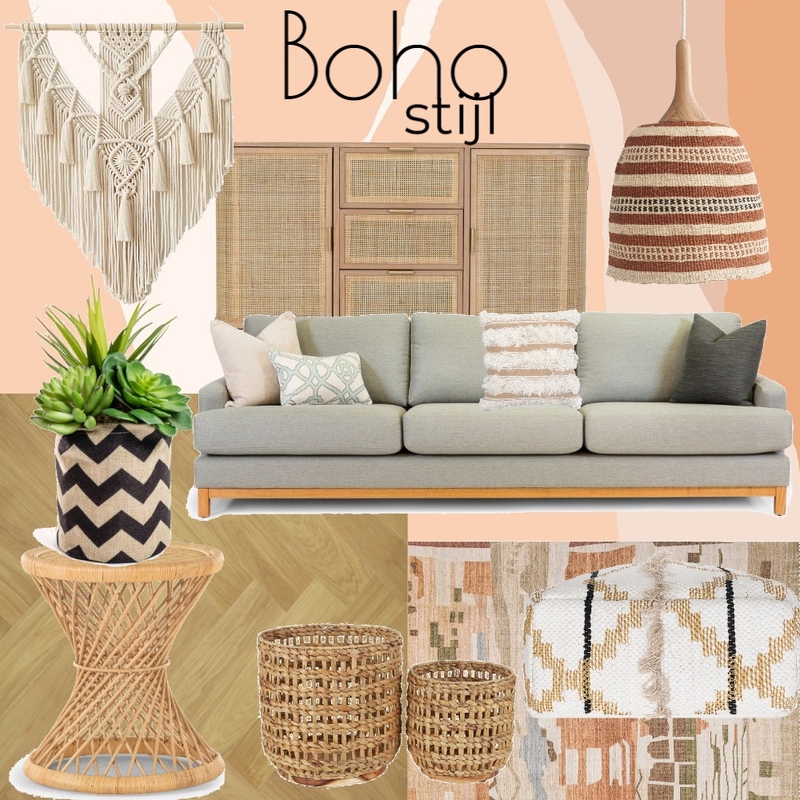 Boho Mood Board by N.Schipper on Style Sourcebook