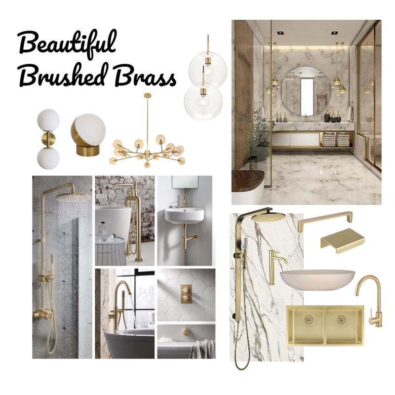 brass Mood Board by Robyn Chamberlain on Style Sourcebook