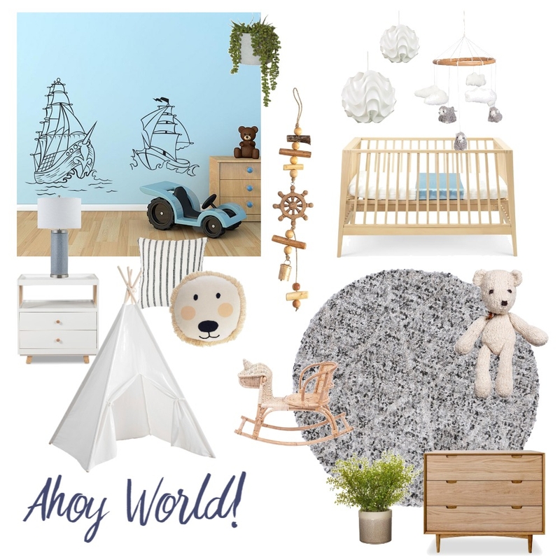 Ahoy World Mood Board by Sekme DS on Style Sourcebook