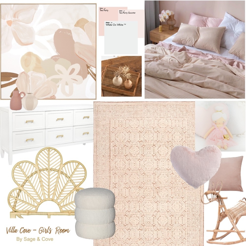 VILLA COVE - Girls room Mood Board by Sage & Cove on Style Sourcebook