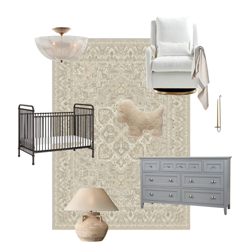 Sherpa Chair Mood Board by Marissa's Designs on Style Sourcebook