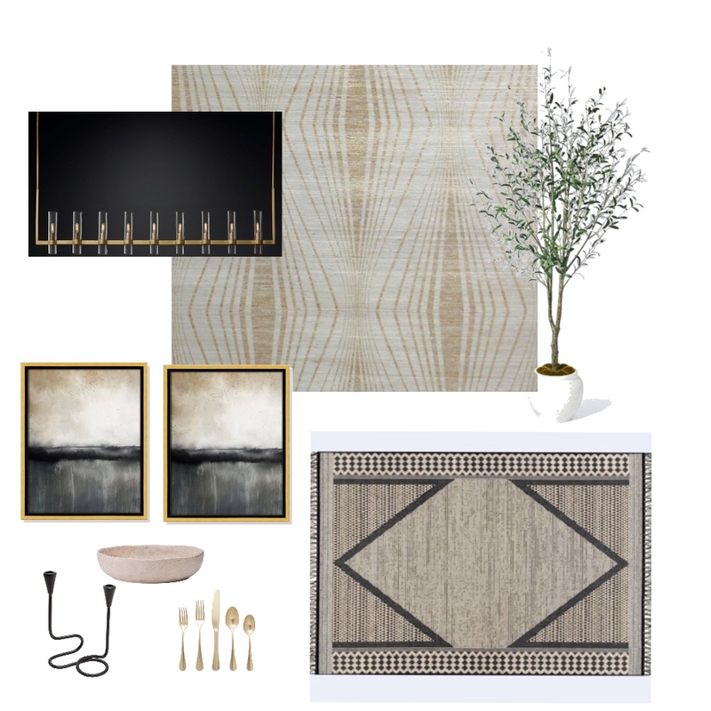 Amrita dining space Mood Board by Live in Bloom design on Style Sourcebook