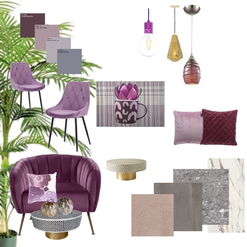 purple Mood Board by hadas netta on Style Sourcebook