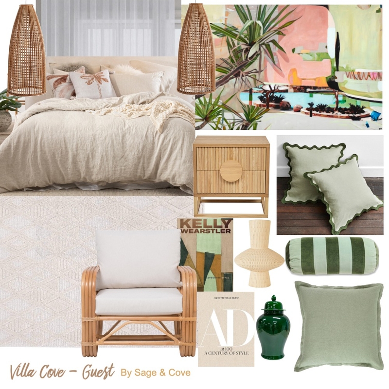 VILLA COVE - Guest Mood Board by Sage & Cove on Style Sourcebook