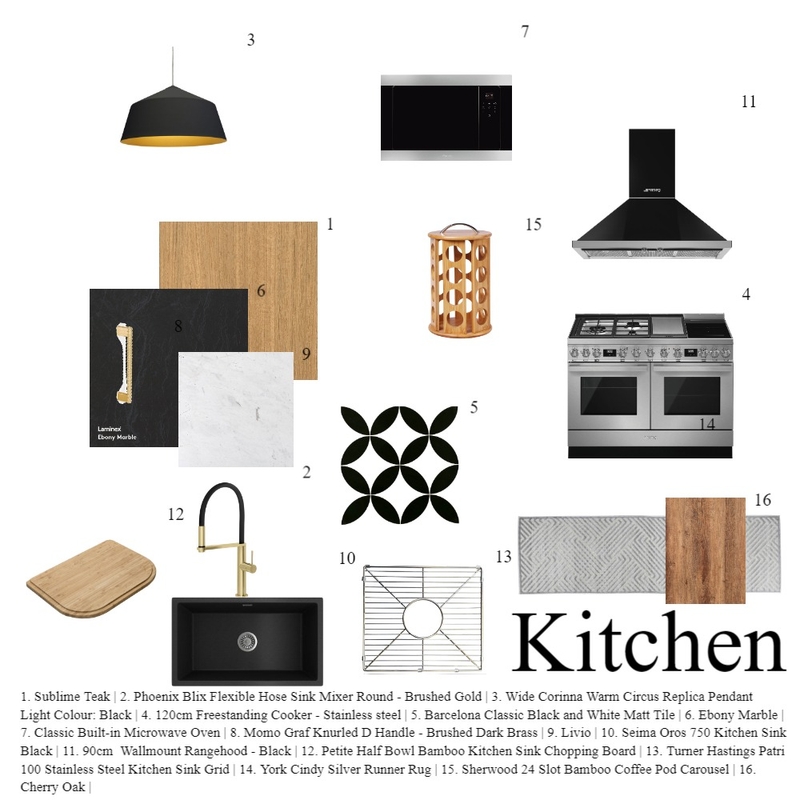Kitchen Mood Board by Ideal Design on Style Sourcebook