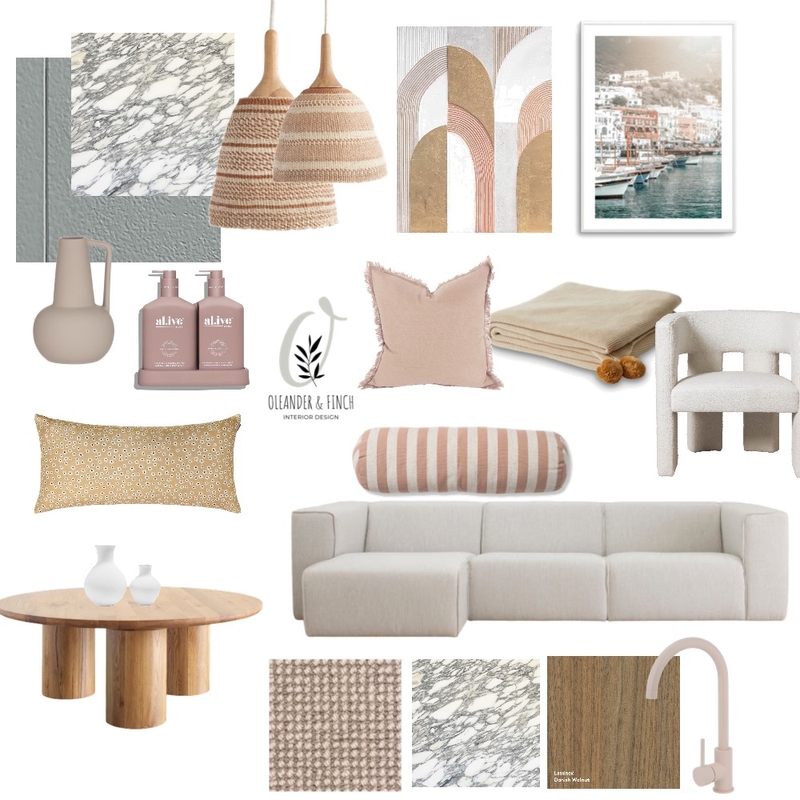 Lea Mood Board by Oleander & Finch Interiors on Style Sourcebook