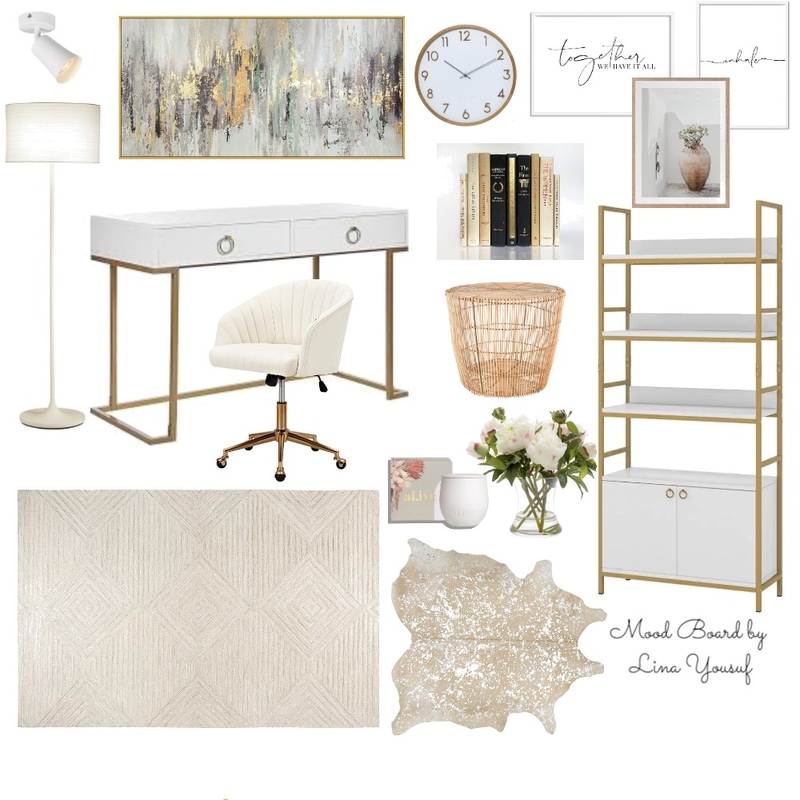 Home Office Mood Board 1 Mood Board by Linayousuf on Style Sourcebook
