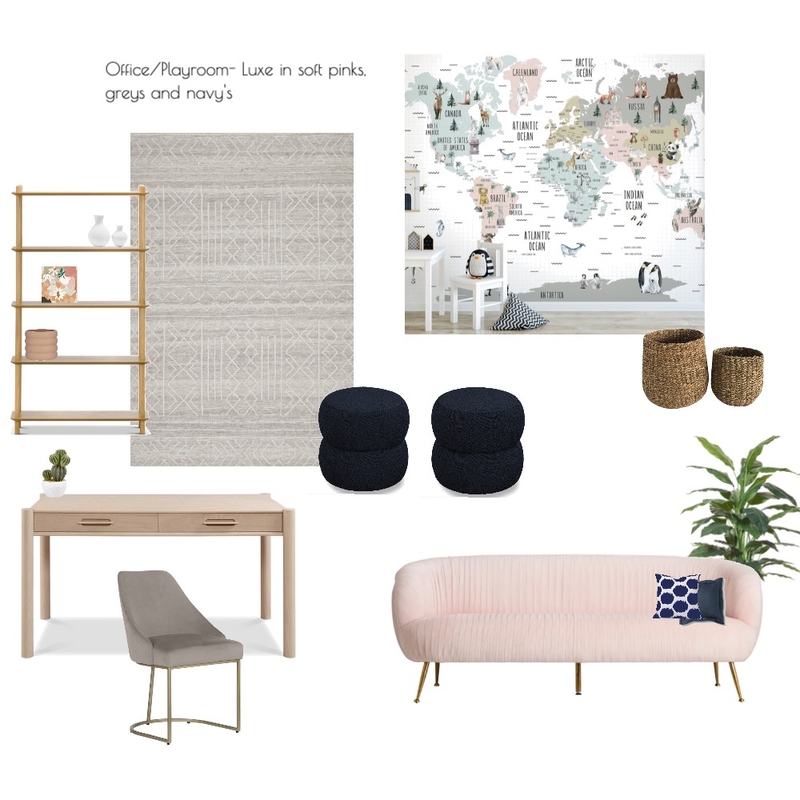 Office/Childrens' playroom- Amy Mood Board by CSInteriors on Style Sourcebook