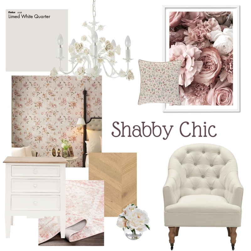 Shabby Chic Mood Board by jwalk088 on Style Sourcebook