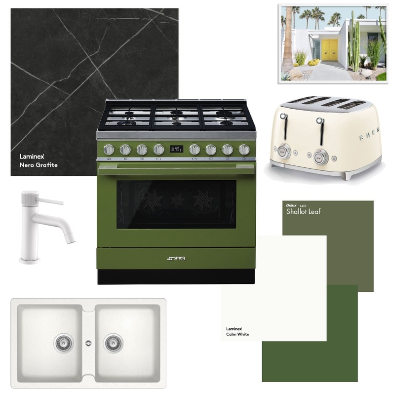 green kitchen Mood Board by Elaina on Style Sourcebook