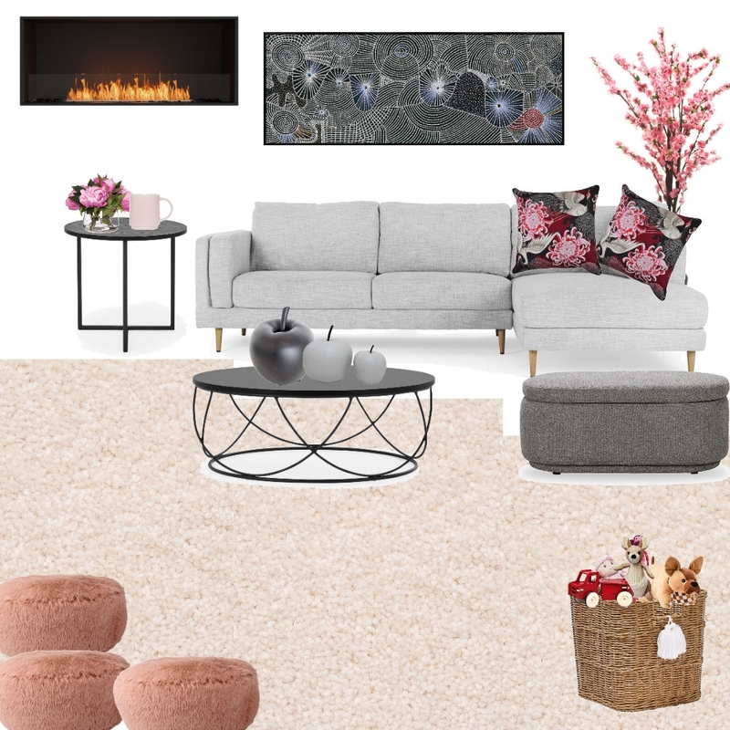 Bremworth Pink living Mood Board by BEACHMOOD on Style Sourcebook