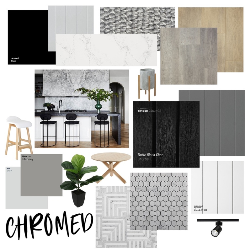 CHROMED Mood Board by dkidd on Style Sourcebook