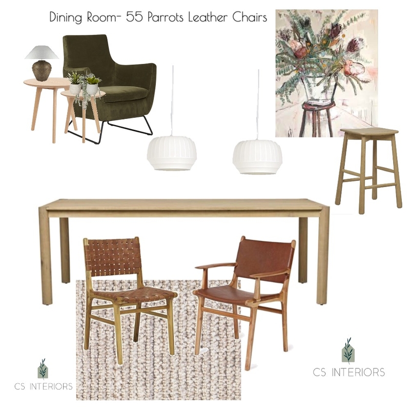 Dining With 55 Parrots Chairs Mood Board by CSInteriors on Style Sourcebook