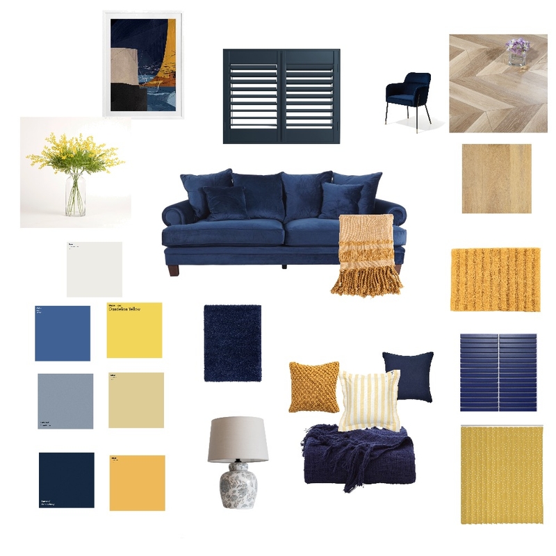 COMPLIMENTARY Mood Board by ira on Style Sourcebook