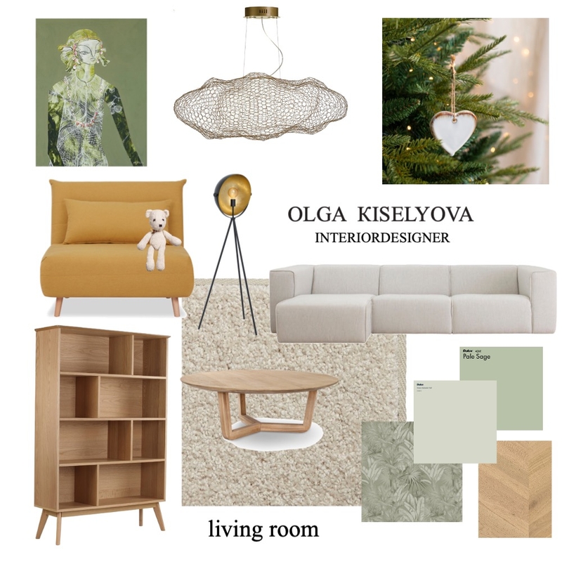 Living room Mood Board by Olga Kiselyova on Style Sourcebook