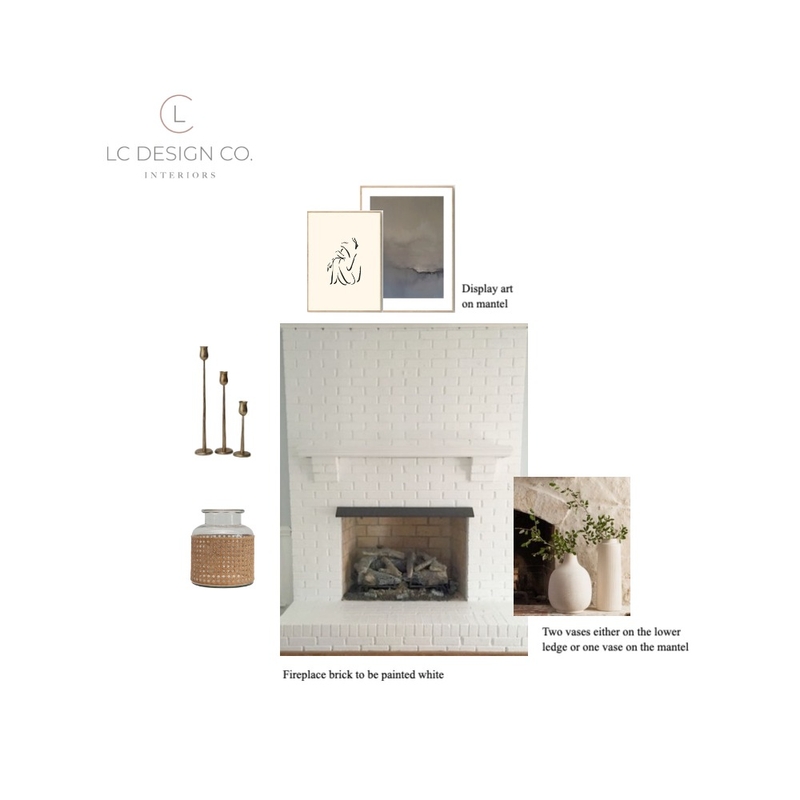 Loaches-fireplace Mood Board by LC Design Co. on Style Sourcebook