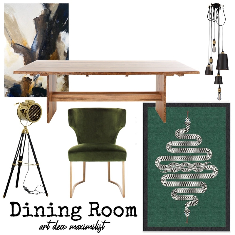 Dining Room Mood Board by ChateaurouxDesigns on Style Sourcebook