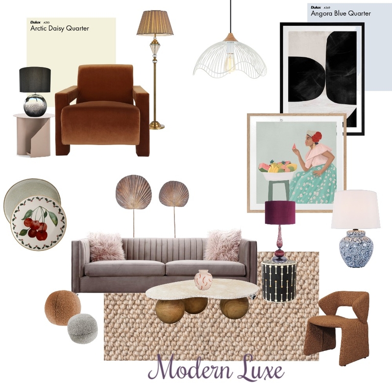 Modern Luxe Moodboard Mood Board by Juliet Fieldew Interiors on Style Sourcebook