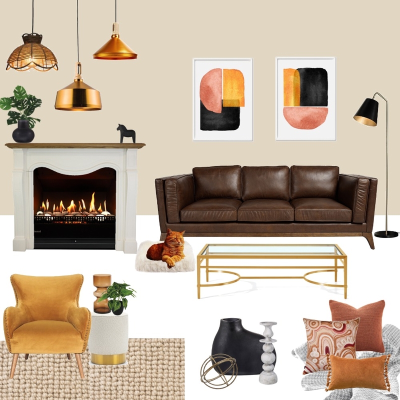 Mid century Mood Board by Clare Watson on Style Sourcebook