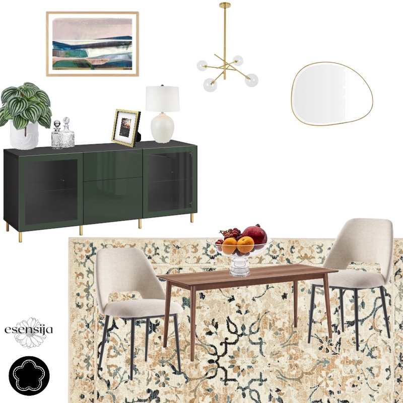 Anastasia's Dining Room Mood Board by Essencia Interiors on Style Sourcebook