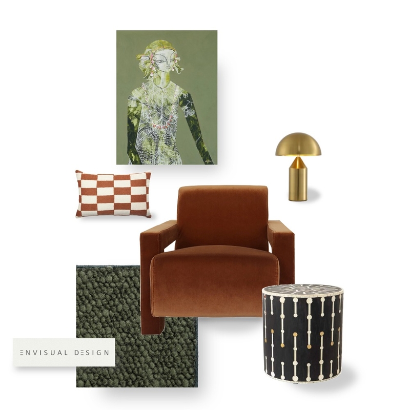 Modern Luxe - Clash Mood Board by E N V I S U A L      D E S I G N on Style Sourcebook