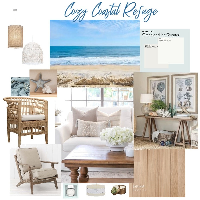 Cozy Coastal Refuge Mood Board by douglasfam4@yahoo.com on Style Sourcebook