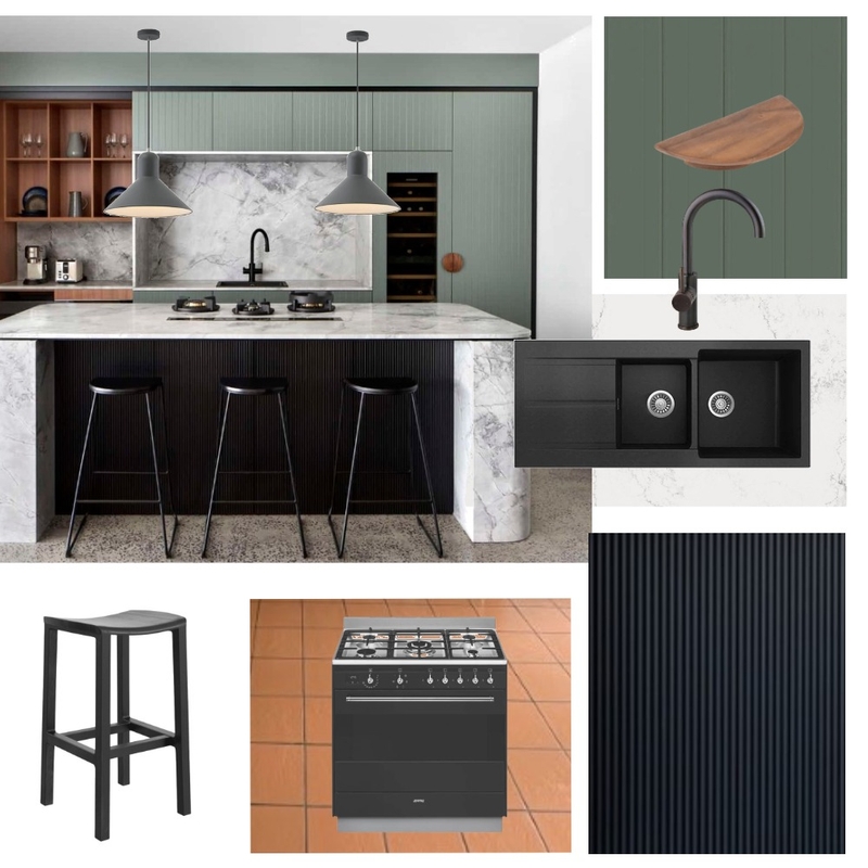 Richard and Angela's Kitchen Mood Board by C Inside Interior Design on Style Sourcebook