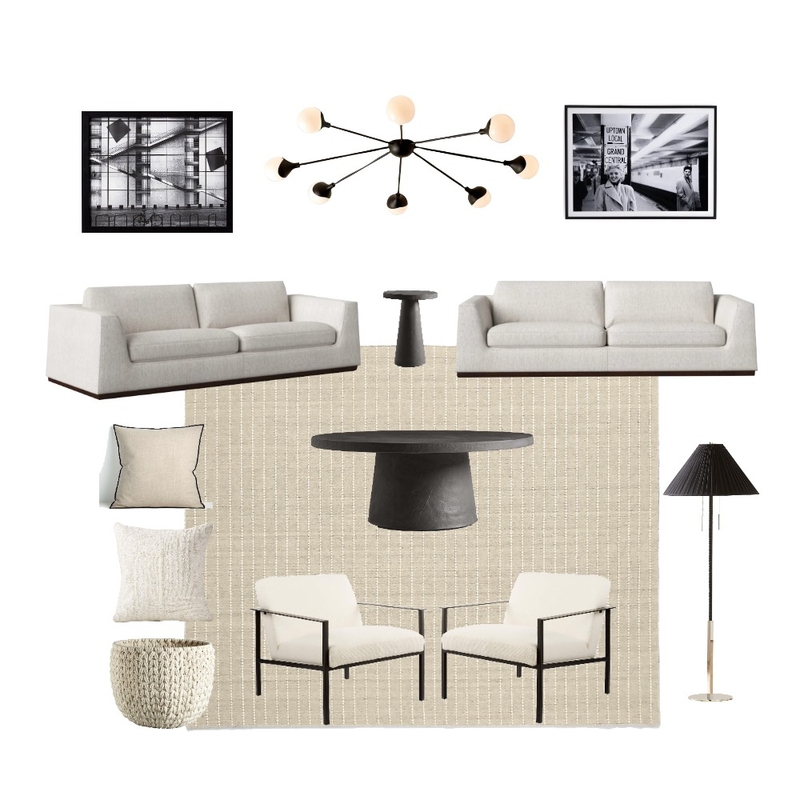 Minimal - Living room Mood Board by Inner Design on Style Sourcebook