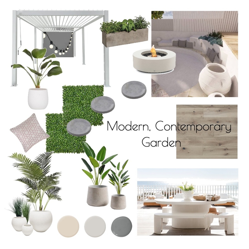 Modern Contemporary Garden Mood Board by Phuong Haddad on Style Sourcebook