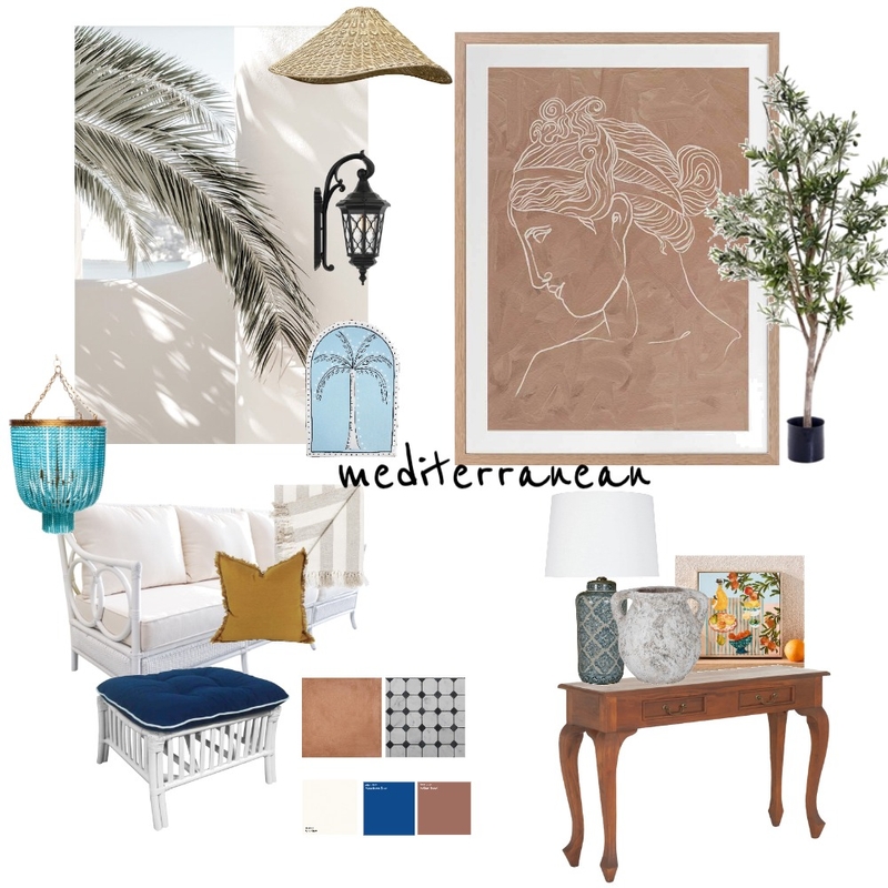 Mediterranean Mood Board by camscorrales on Style Sourcebook