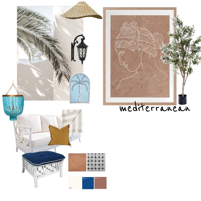 Mediterranean Mood Board by camscorrales on Style Sourcebook