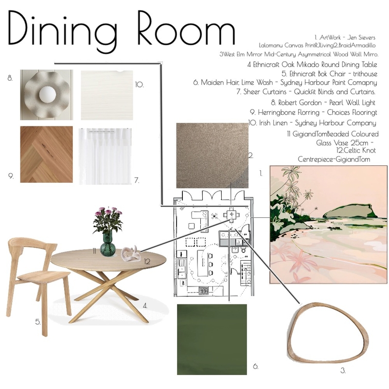 Dining Room Mood Board by Reedesigns on Style Sourcebook