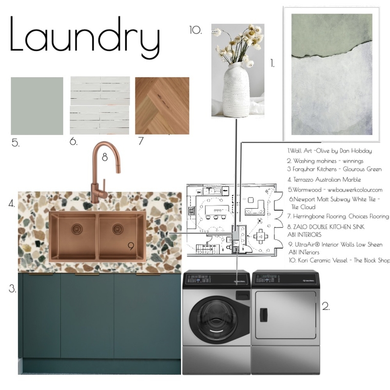 Laundry Mood Board by Reedesigns on Style Sourcebook