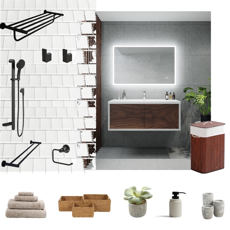 Assignment 9 - Washroom Mood Board by Hydroballer on Style Sourcebook