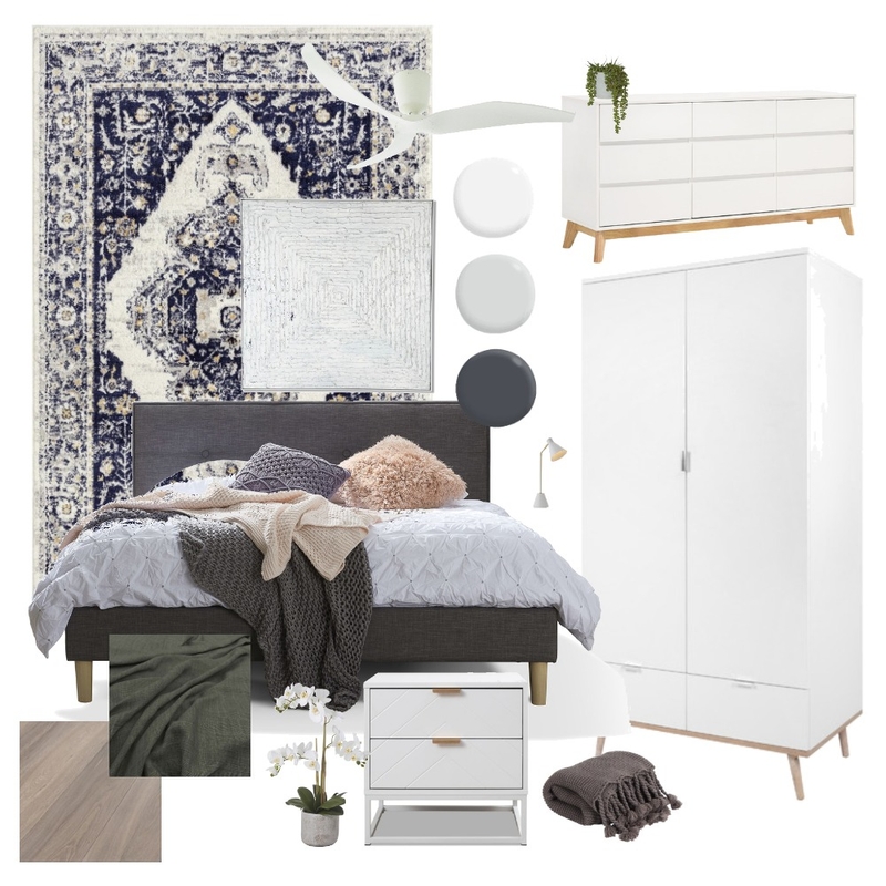 Guest room sample board Mood Board by Michele Schoeman on Style Sourcebook