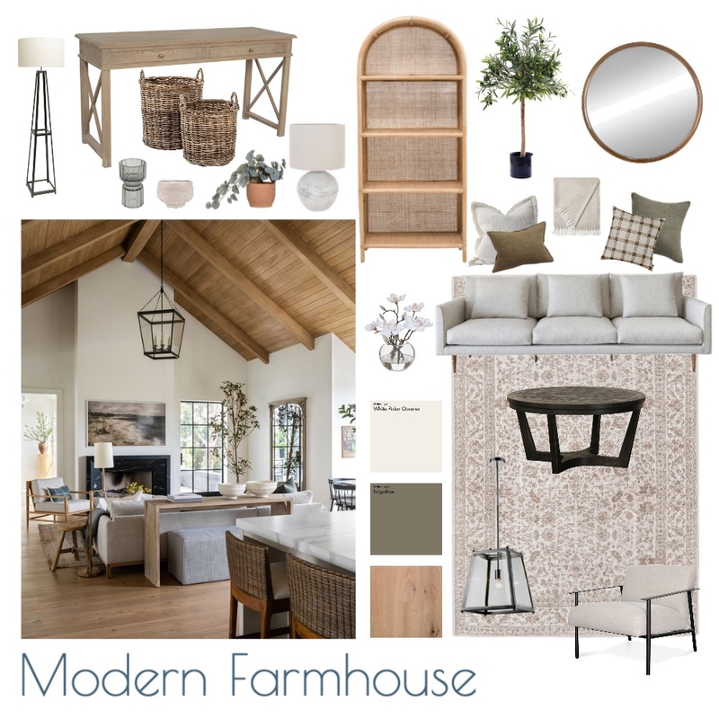 Rustic Farmhouse Mood Board by caitlindark on Style Sourcebook