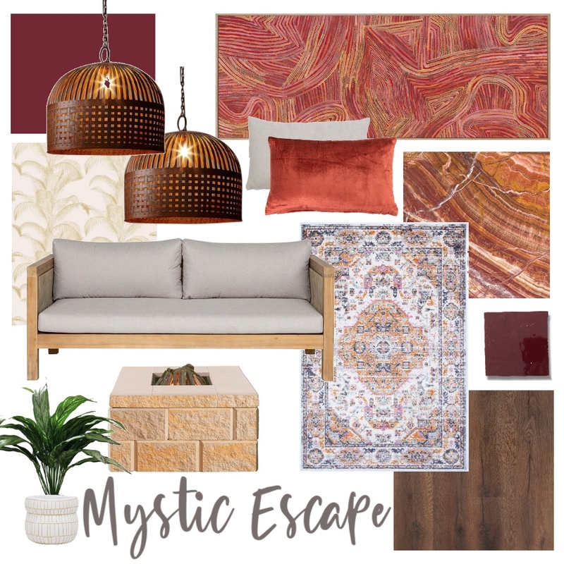 Mystic Escape Mood Board by Sekme DS on Style Sourcebook