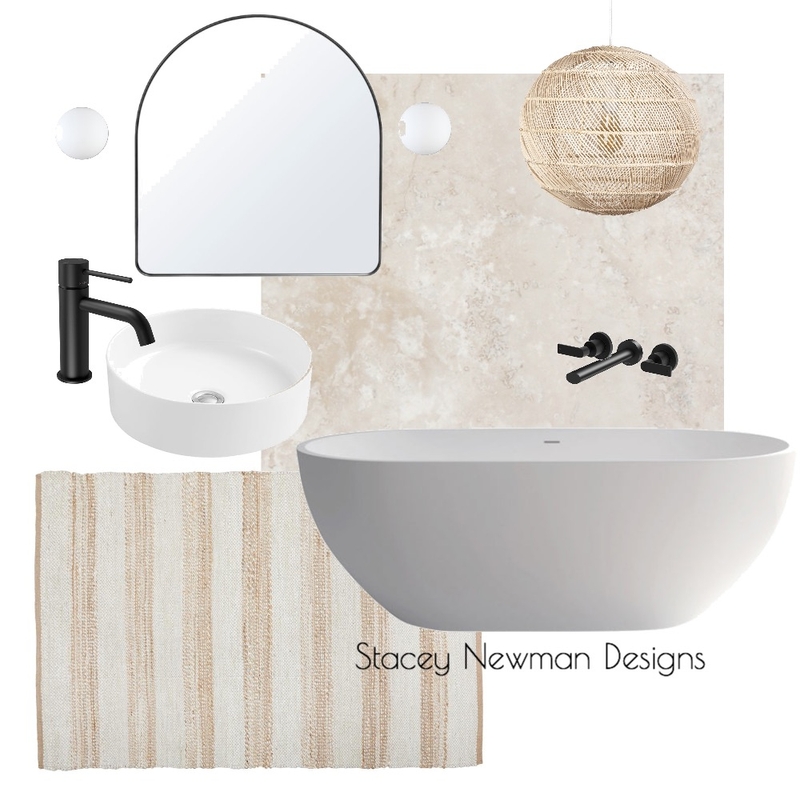 Scandinavian Bathroom Project Mood Board by Stacey Newman Designs on Style Sourcebook