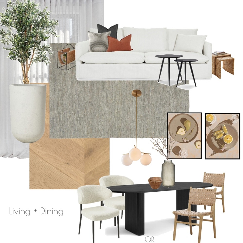 43 Pinecroft - living + dining Mood Board by ardisan_interiors on Style Sourcebook
