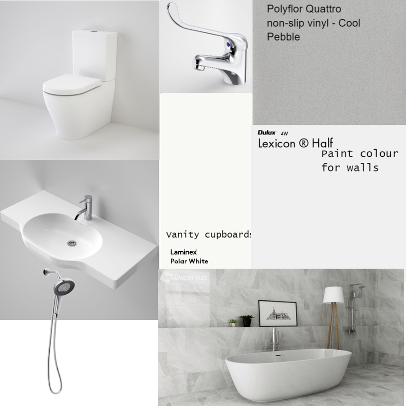 Grey bathroom Walpole Mood Board by MMD Maintenance on Style Sourcebook