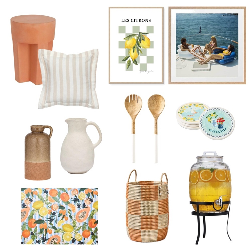 Christmas Gift Guide - Mediterranean Mood Board by Style Sourcebook on Style Sourcebook