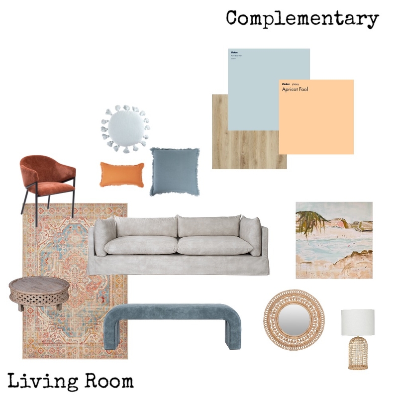 Complementary Mood Board by Ernylund on Style Sourcebook